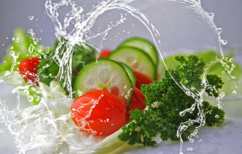 Salad with a twist
